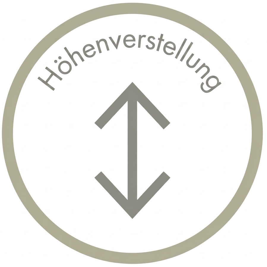 höhenverstellung sand